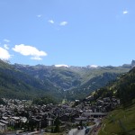 Aussicht auf Zermatt und Matterhorn