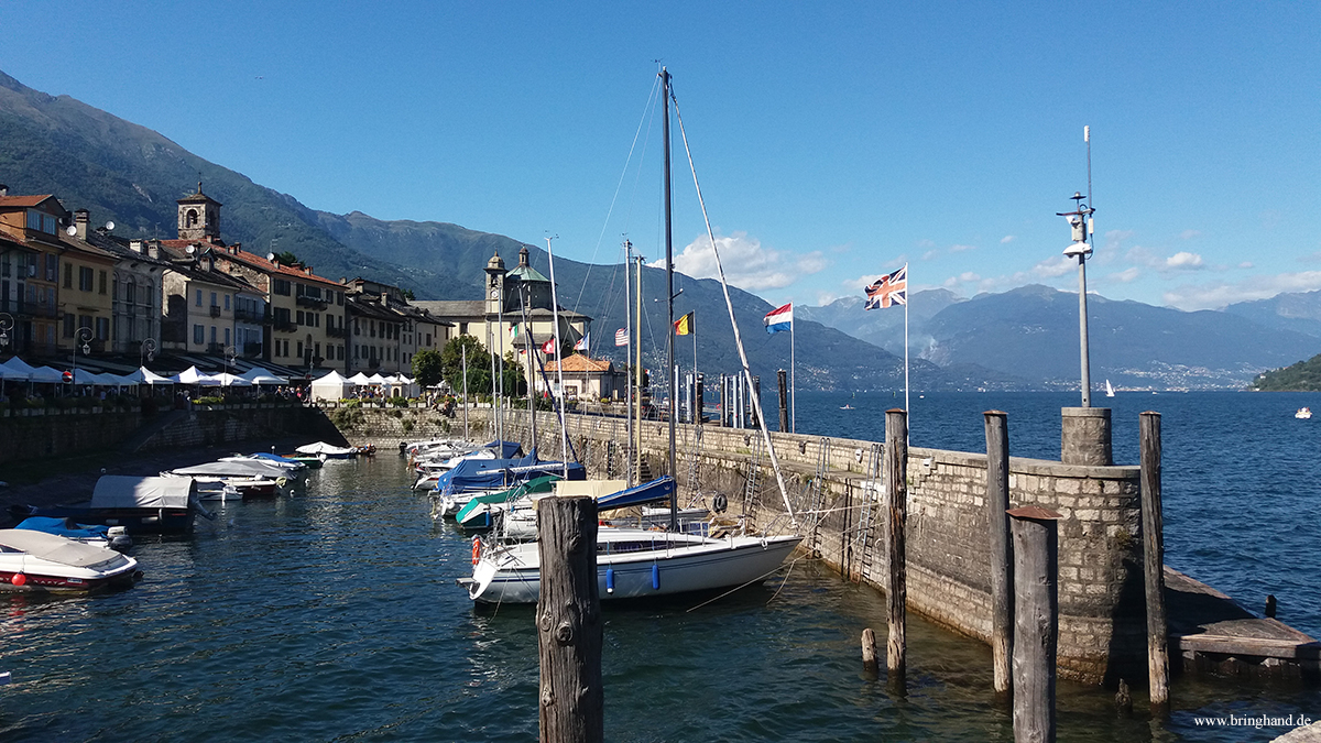 Hafen am Lago Maggiore