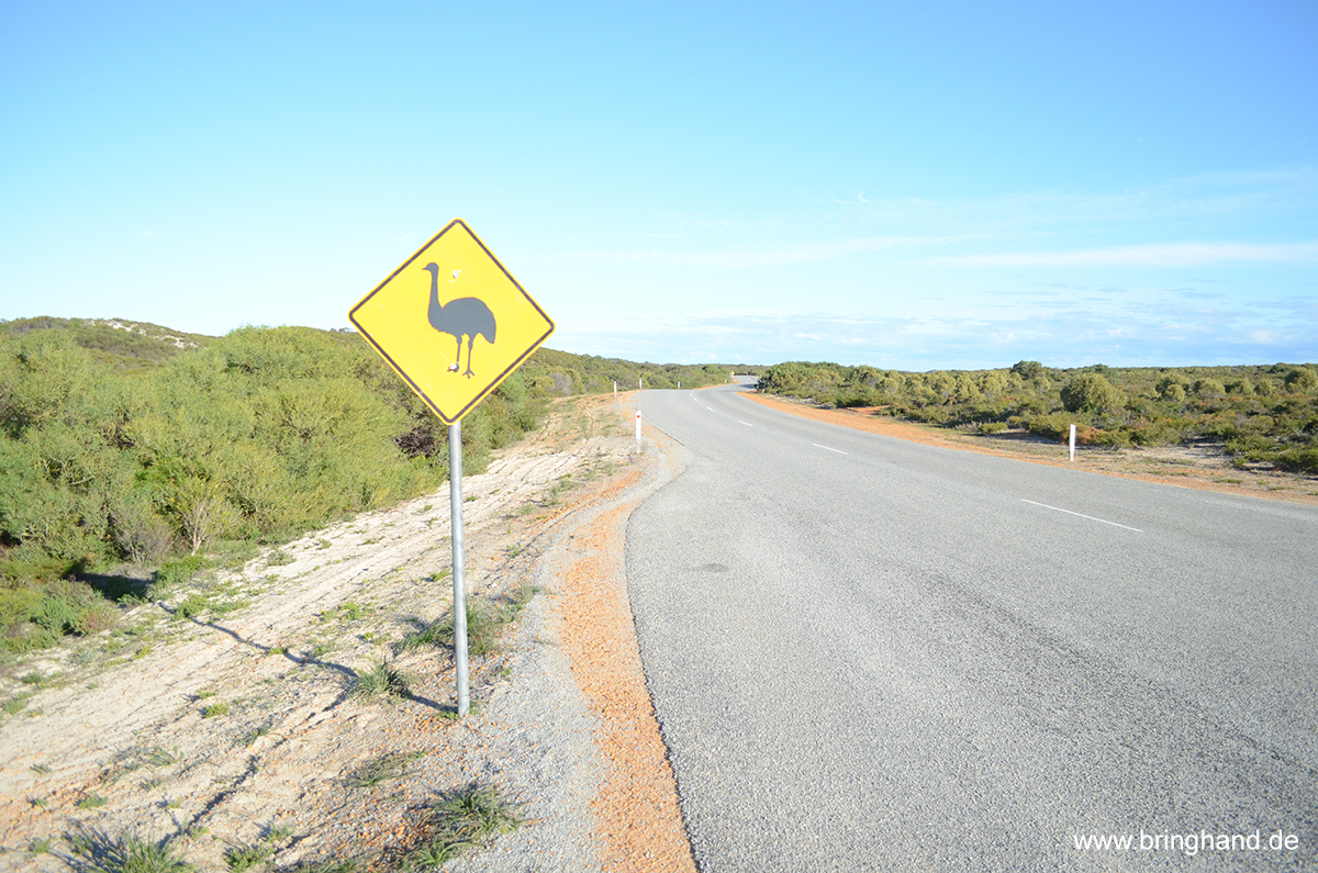 Eyre Highway und die Nullarbor Ebene
