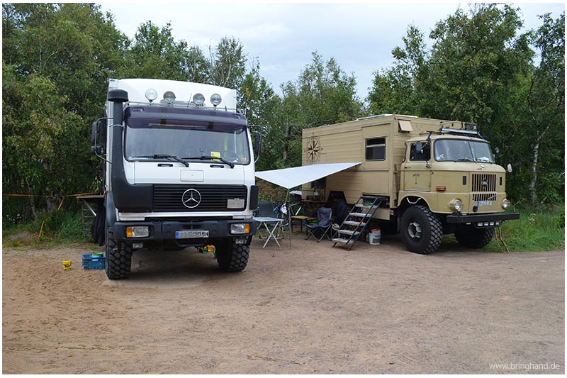 Expeditionmobils in Schweden