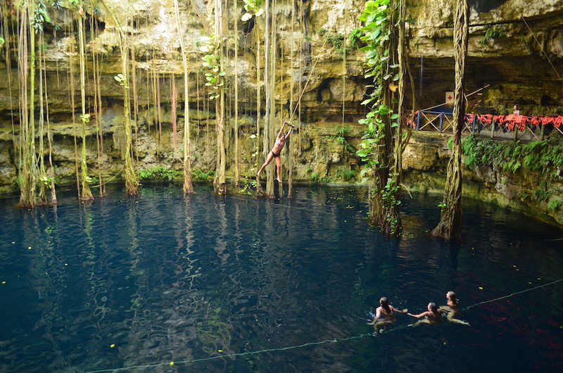 Valladolit Cenote San Lorenzo Oxman