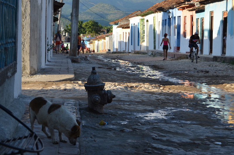 Alte Gassen in Trinidad auf Kuba
