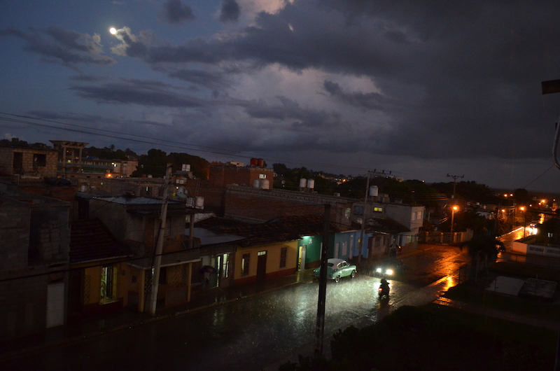 Regen in Trinidad in Kuba