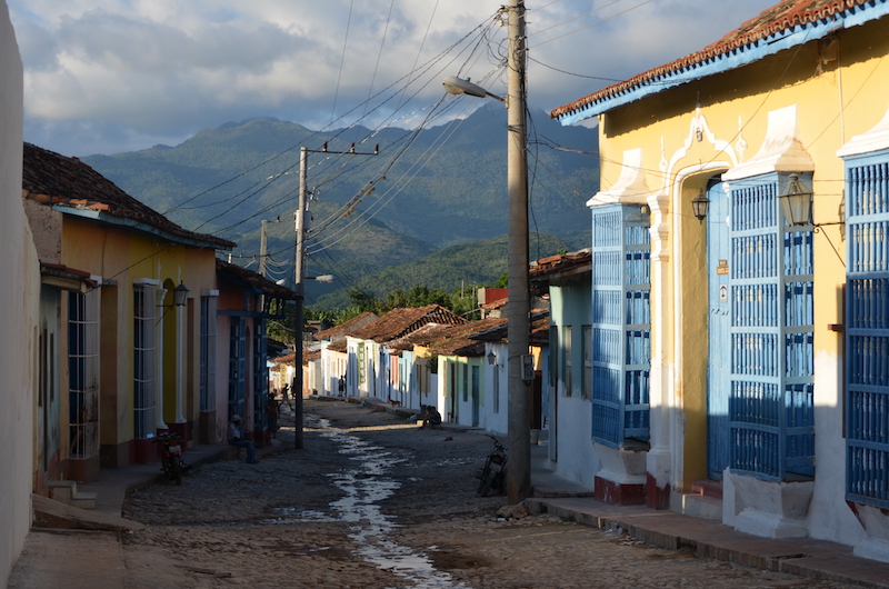 Künstlerische Wege und Gassen in Trinidad auf Kuba