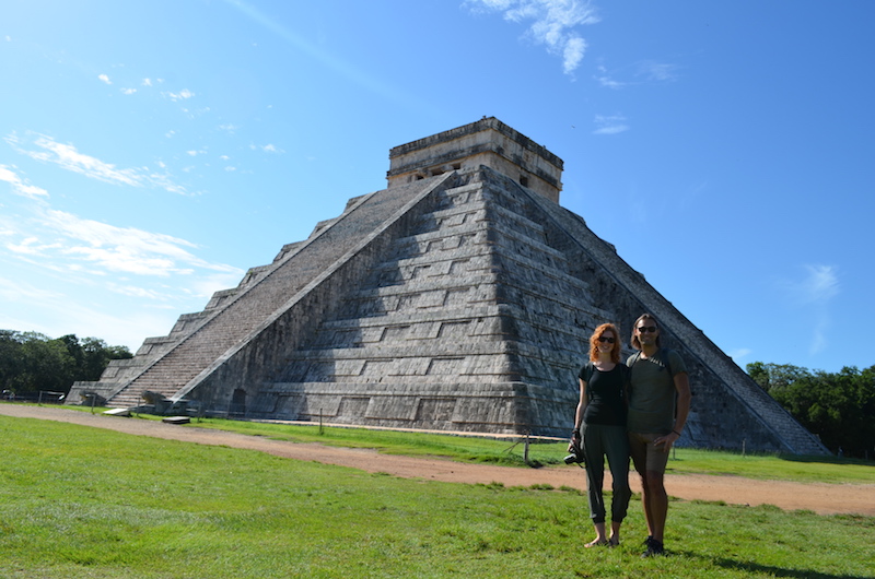 Chichen Itza in Mexiko bei den Mayas
