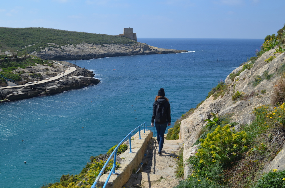 Xlendi Aussichtspunkt in Gozo