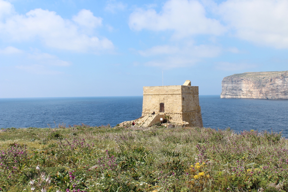 Xlendie Turm auf Gozo