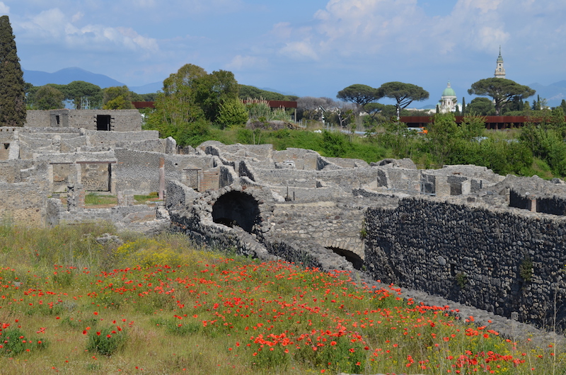 Pompeji Ruinen in Italien