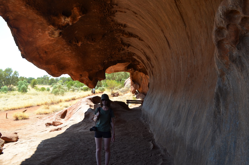 Unterschlupf beim Uluru