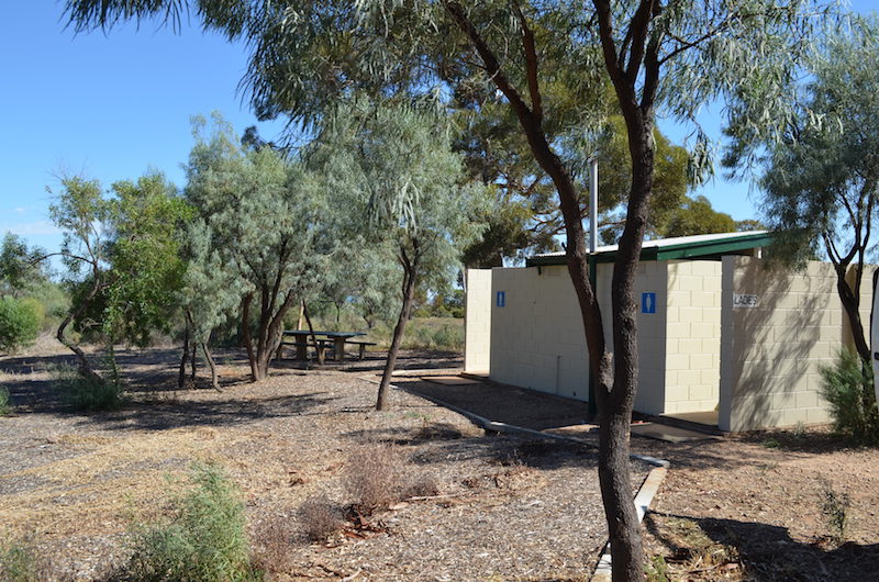 Toiletten im Outback Australien