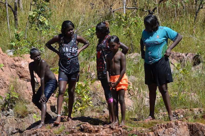 Aborigines Kinder in Australien