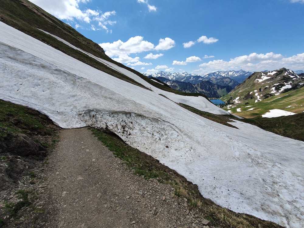Wanderwege am Höfatsblick und Nebelhorn