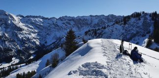 Winterwandern zum Sonnenkopf im Allgäu Winterwandern zum Sonnenkopf im Allgäu