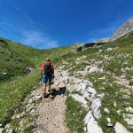 Wandern in Kleinwalsertal zur Widdersteinhütte Österreich