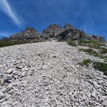 Steine vom Widderstein Berg
