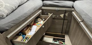 Wohnmobil für Kleinkinder einrichten