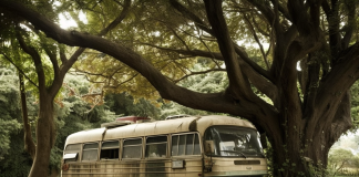 Wohnmobil nicht unter dem Baum parken